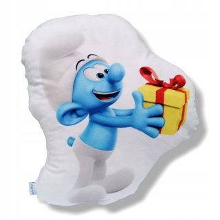 Šmolko plyšový plyšák, maskot vankúšik, Šmolkovia Zgrywus